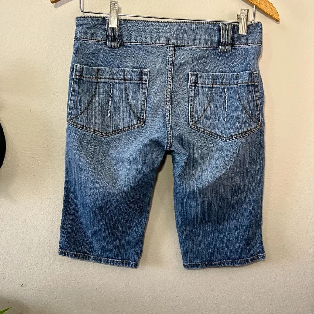Boom boom jeans bermudas jean shorts size 5